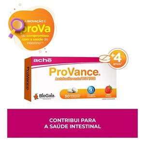Provance Morango 30 Comprimidos Mastigáveis 