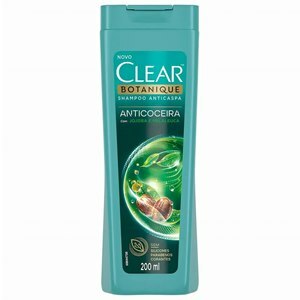 SHAMPOO CLEAR ANTICASPA BOTANIQUE JOJOBA E MELALEUCA ANTICOCEIRA 200ML