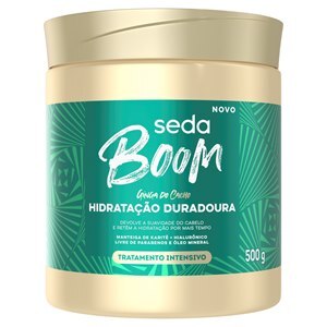 Máscara De Tratamento Seda Pro Curvatura Boom Hidratação Profunda 500G