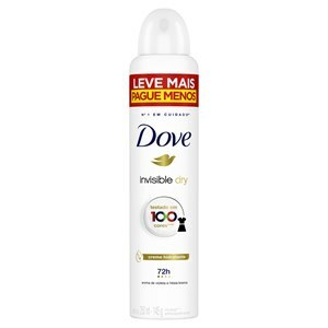 DESODORANTE AEROSSOL DOVE FEMININO INVISIBLE DRY LEVE MAIS E PAGUE MENOS 250ML