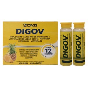 DIGOV SOLUÇÃO 12 FLACONETES 10ML