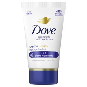 DESODORANTE DOVE CREME SÉRUM FEMININO REPARAÇÃO DIÁRIA 50G