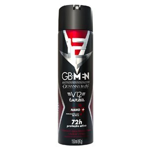 Desodorante Aerosol Giovanna Baby Men V12 Turbo 150Ml
