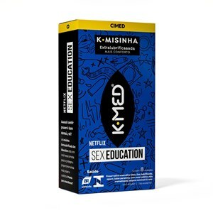 PRESERVATIVO EXTRA LUBRIFICADO K-MED K-MISINHA 8 UNIDADES