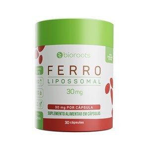 Ferro 30Mg Bioroots 30 Cápsulas 