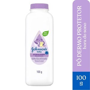 Talco Pó Dermo Protetor Johnson's Baby Hora do Sono 100g