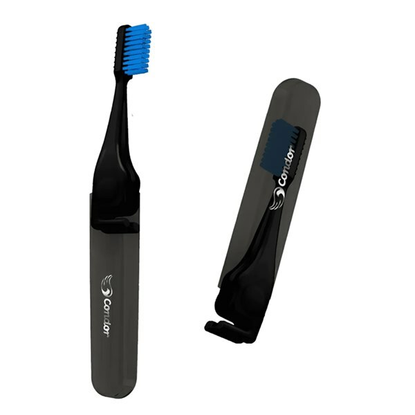 Escova Dental Macia Condor Trip Black Edition 1 Unidade Cores