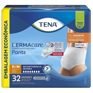 Roupa Íntima Tena Dermacare Pants P/M 32 Unidades