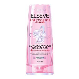 CONDICIONADOR ELSEVE GLYCOLIC GLOSS CABELO POROSO E SEM BRILHO 400ML