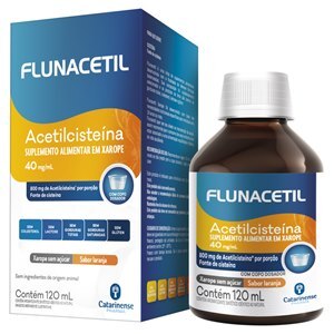 ACETILCISTEÍNA - FLUNACETIL XAROPE 40MG/ML CATARINENSE 120ML