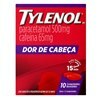 TYLENOL DOR DE CABEÇA 10 COMPRIMIDOS - Ultrafarma