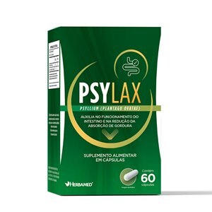 PSYLLIUM PSYLAX 880MG 60 CÁPSULAS