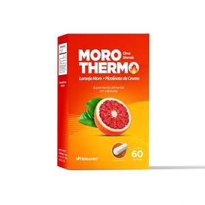 LARANJA MORO + PICOLINATO DE CROMO - MORO THERMO 60 CÁPSULAS