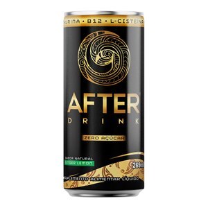 AFTER DRINK ZERO AÇÚCAR WOD GINGER LEMON 269ML