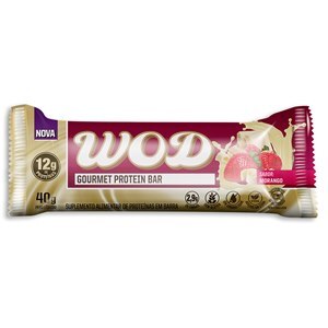 PROTEIN BARRA WOD GOURMET MORANGO 40G