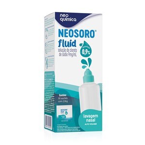 Cloreto De Sódio - Neosoro Fluid Alto Volume 0,9% Refil 30 Sachês