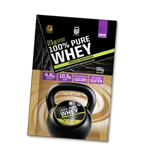 WHEY PROTEIN CONCENTRADO 100% PURE WOD NUTRITION DOCE DE LEITE SACHÊ 30G