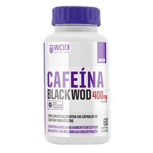 Caffeine Black Wod 400Mg 60 Cápsulas