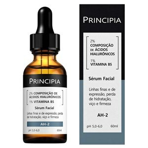 Sérum Facial Ah-2 2% Ácido Hialurônico + 1% Vitamina B5 Principia 60Ml