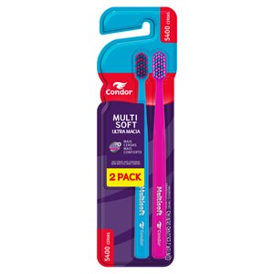 Escova De Dente Condor Ultramacia Multisoft Leve 2 Pague 1