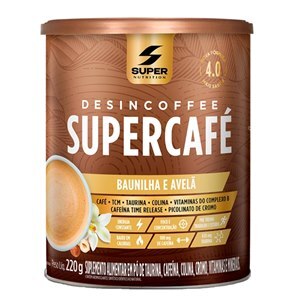 DESINCOFFEE SUPERCAFÉ BAUNILHA E AVELÃ 220G