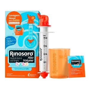 RINOSORO ALTO VOLUME BABY 15 SACHÊS + APLICADOR + COPO DOSADOR