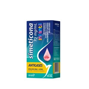 SIMETICONA INFANTIL 75MG/ML GOTAS SABOR CEREJA AIRELA 15ML 