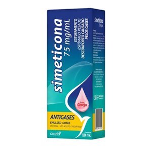 SIMETICONA 75MG/ML GOTAS SABOR CEREJA AIRELA 10ML 