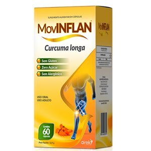 CURCUMA LONGA - MOVINFLAN 60 CÁPSULAS