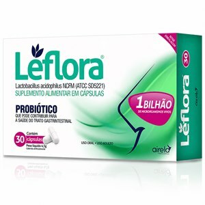 Leflora 1 Bilhão Microorganismos Vivos 30 Cápsulas Duras