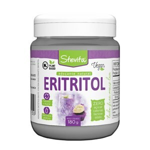 ADOÇANTE STEVITA ERITRITOL VEGAN POTE 180G