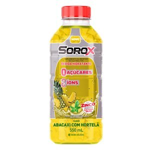 SOROX ABACAXI COM HORTELÃ 550ML