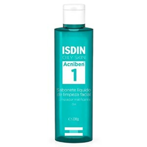 SABONETE LÍQUIDO LIMPEZA FACIAL ACNIBEN ISDIN 208G
