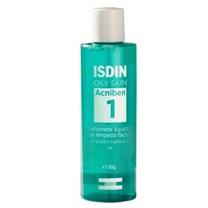 Sabonete Líquido Limpeza Facial Acniben Isdin 208G