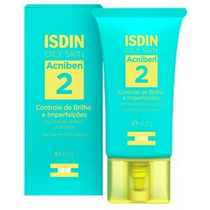 Acniben Gel Creme Facial Controle De Brilho E Imperfeições Isdin 41,2g