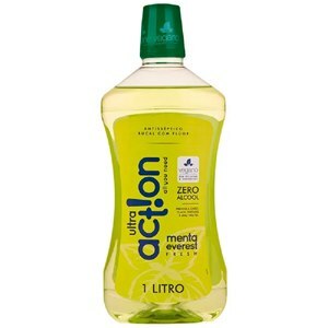 ANTISSÉPTICO BUCAL ULTRA ACTION VEGANO MENTA EVEREST ZERO ÁLCOOL 1 LITRO