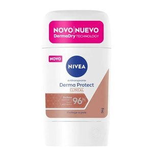 DESODORANTE STICK NIVEA DERMA PROTECT FEMININO CLINICAL 54G