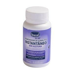 REMOVEDOR DE ESMALTE INSTANTÂNEO SEM ACETONA 75ML 