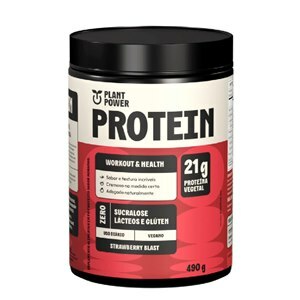 PROTEIN MORANGO BLAST PLANT POWER 490G