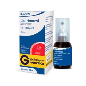 CLOTRIMAZOL SPRAY 20ML - ALTEFAR - GENÉRICO 