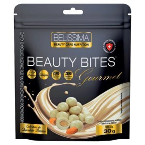 BEAUTY BITES GOURMET SABOR CHOCOLATE BRANCO BELÍSSIMA 30G