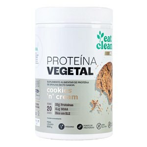 PROTEÍNA VEGETAL EAT CLEAN SABOR COOKIES & CREAM 600G