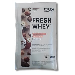 FRESH WHEY SABOR CHOCOLATE BELGA E AVELÃ SACHÊ 31G