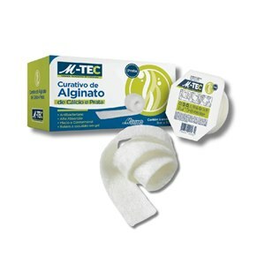 CURATIVO M-TEC ALGINATO DE CÁLCIO E PRATA MISSNER 2CM X 30CM