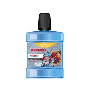 ANTISSÉPTICO BUCAL INFANTIL BUCAL FLASH TRANSFORMERS TUTTI-FRUTTI POWERDENT 300ML