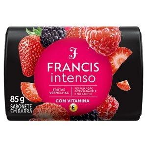 Sabonete Em Barra Francis Intenso Frutas Vermelhas 85G