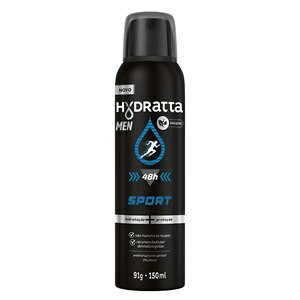 DESODORANTE AEROSOL HYDRATTA MEN SPORT 150ML