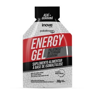 ENERGY GEL PALATINOSE AÇAI + GUARANÁ 1 SACHÊ