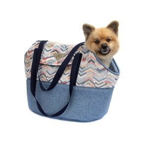 BOLSA DINAMARCA BICHINHO CHIC COR AZUL- TAMANHO G