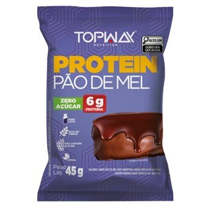 PÃO DE MEL PROTEIN TOPWAY 45G